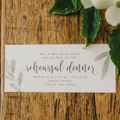 rehearsal smart card|rehearsal dinner traditions.